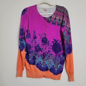 ETRO milano cardigan Sz XL